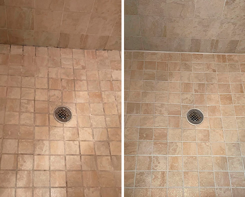 Shower Restored by Our Tile and Grout Cleaners in Denver, CO