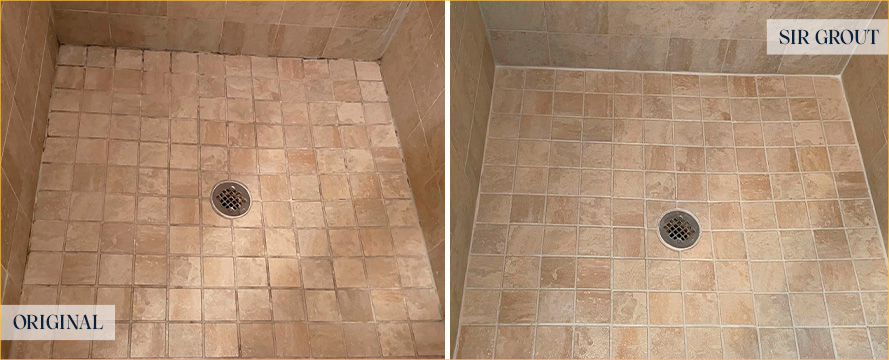 Shower Restored by Our Professional Tile and Grout Cleaners in Denver, CO